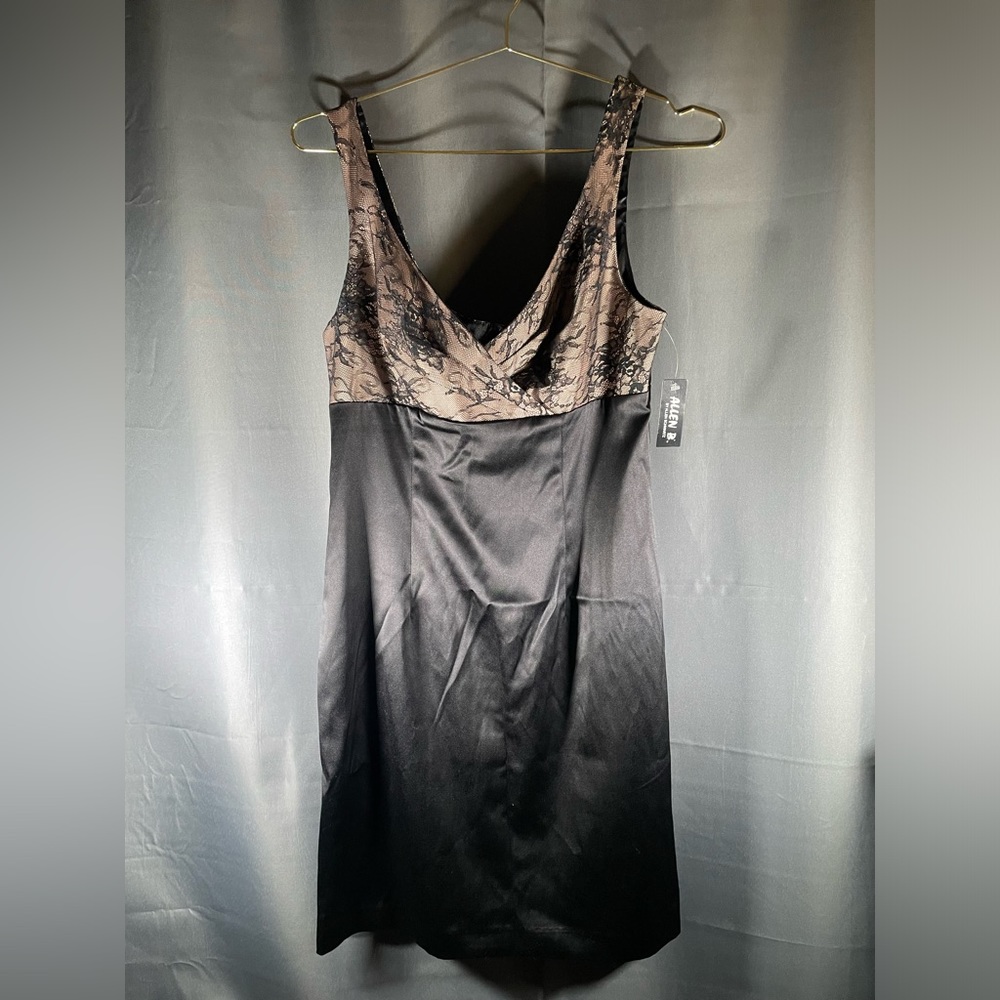 Women’s Allen B by Allen Schwartz Formal dress- black -size 10-NWT
